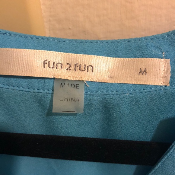 Blue blouse - Picture 2 of 2